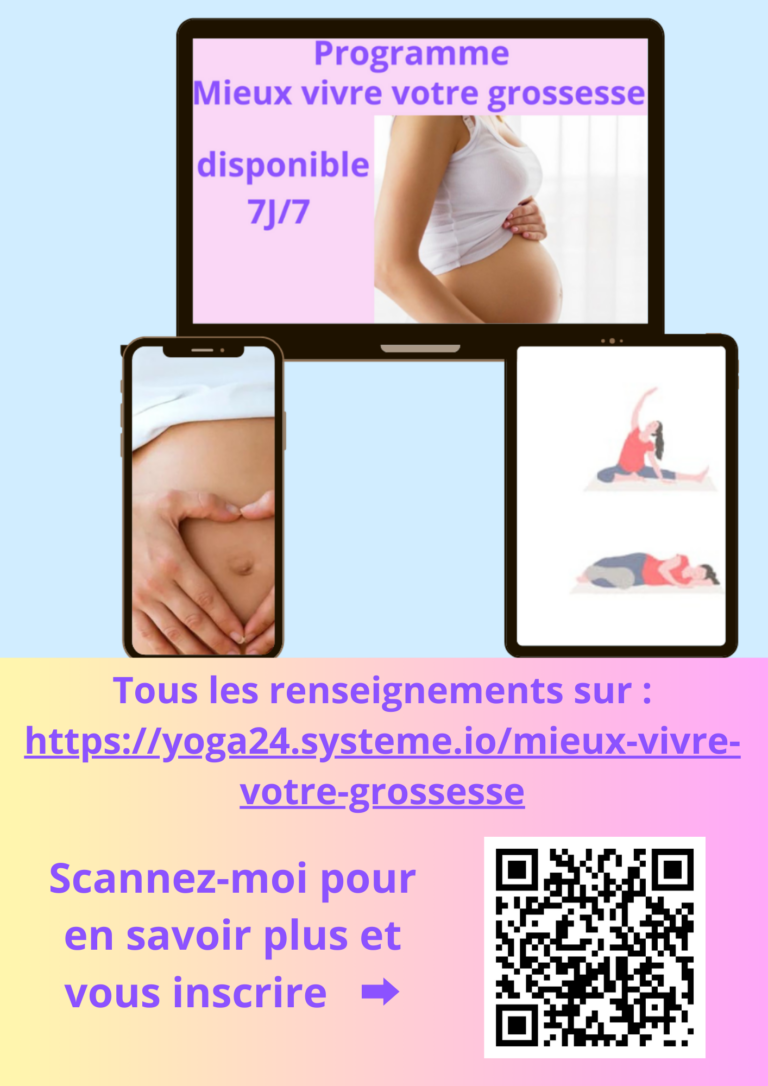 Programme mieux vivre votre grossesse femme enceinte grossesse 2024 Yoga 24 2025 2026 3 768x1086