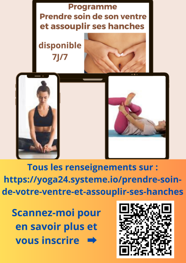 Programme prendre soin de son ventre et assouplir ses hanches 2024 Yoga 24 2025 2026 bien etre ventre bien etre yoga en ligne 4 768x1086