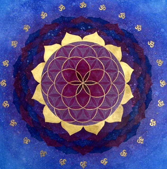 fleur de vie mandala