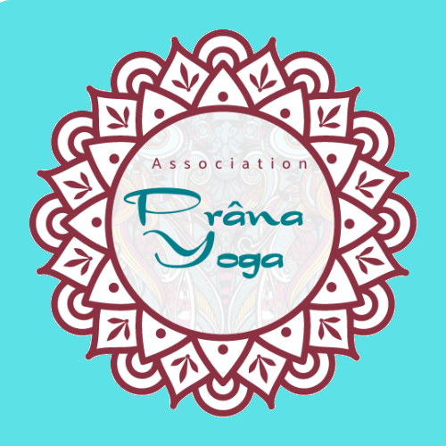 Logo Prana Yoga Centre Blanc