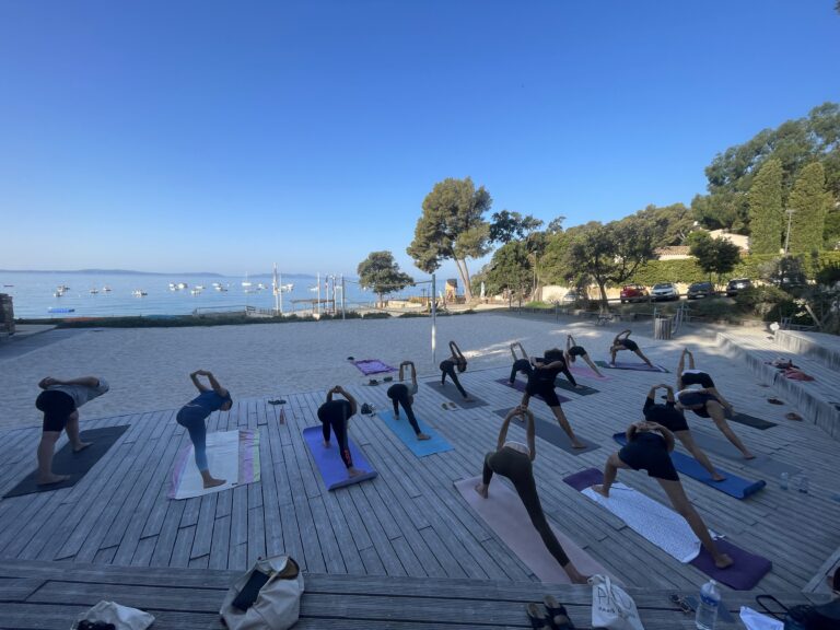 Yoga beach
