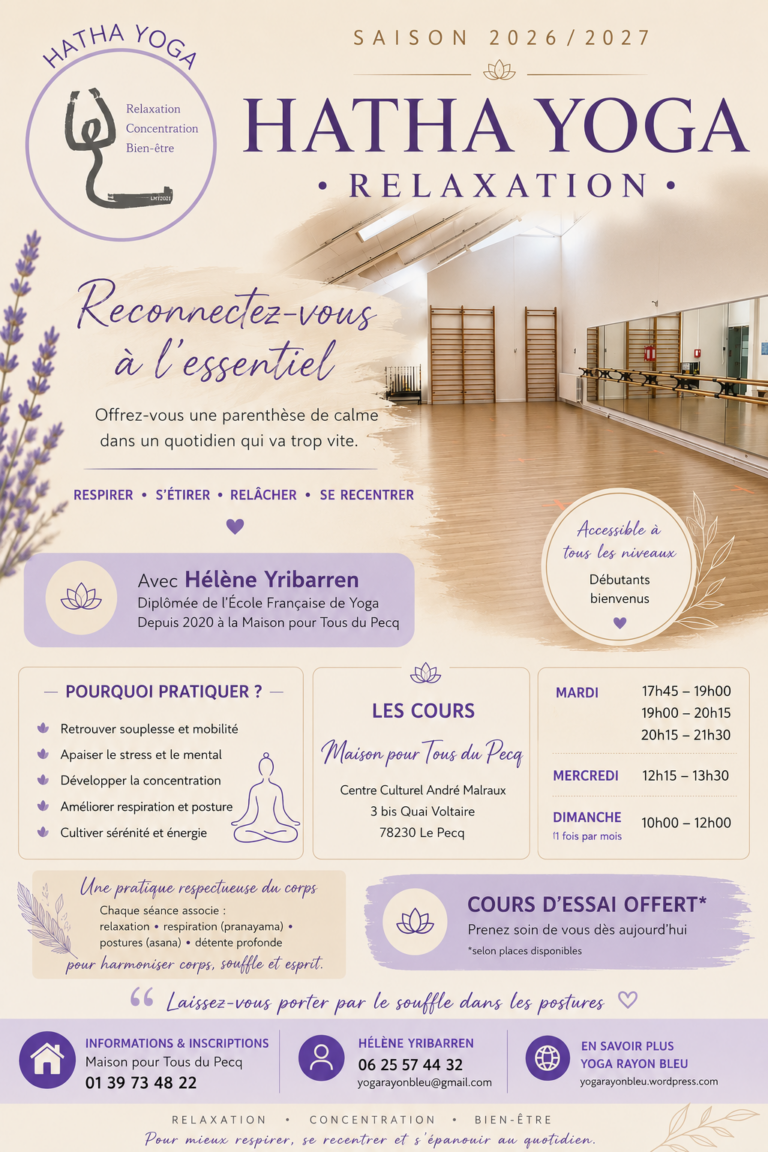 YogaRelaxation.MaisonpourTous.Lepecq.mardi .mercredi.dimanche.HeleneYribarren.ChatGP 768x1152