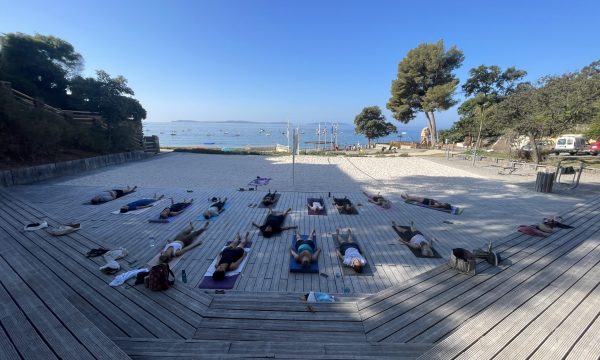 Yoga beach